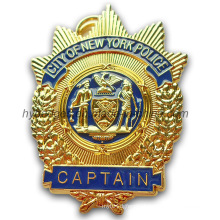 3D Plice Badge New York Police Badge (GZHY-BADGE-012)